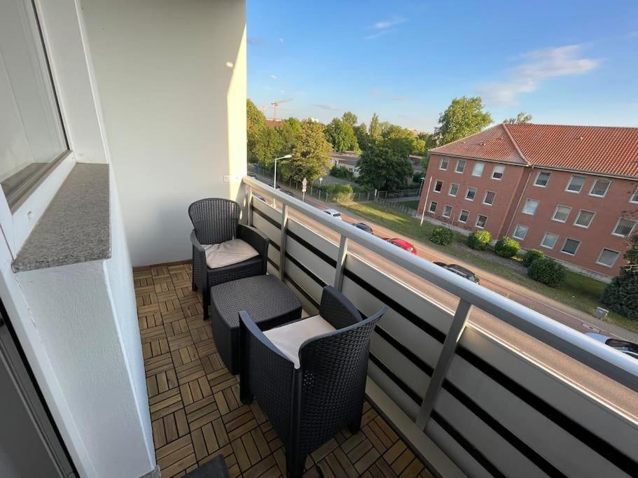 Modernes Apartment/Naehe Zentrum Magdeburg Dış mekan fotoğraf