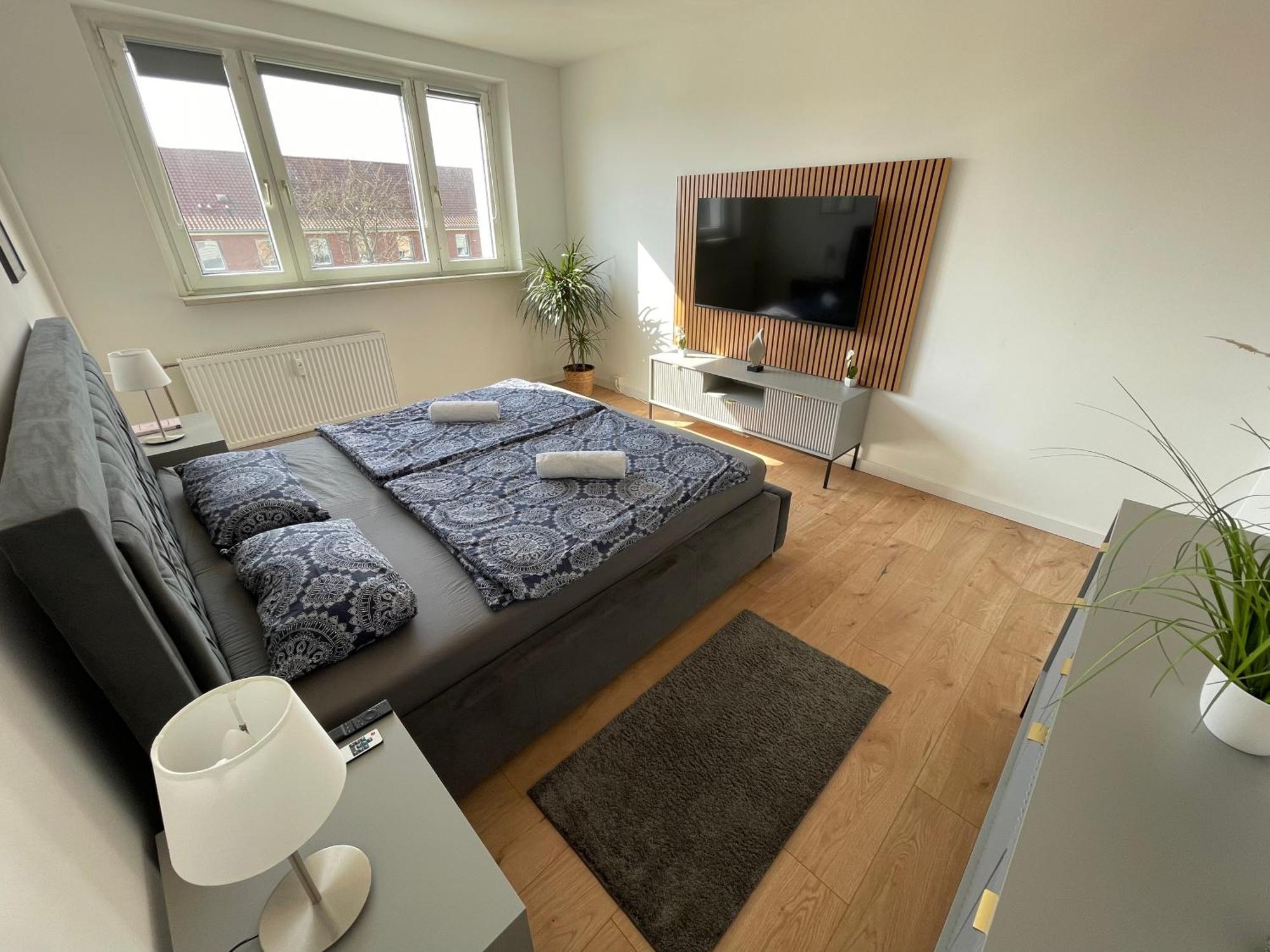 Modernes Apartment/Naehe Zentrum Magdeburg Dış mekan fotoğraf